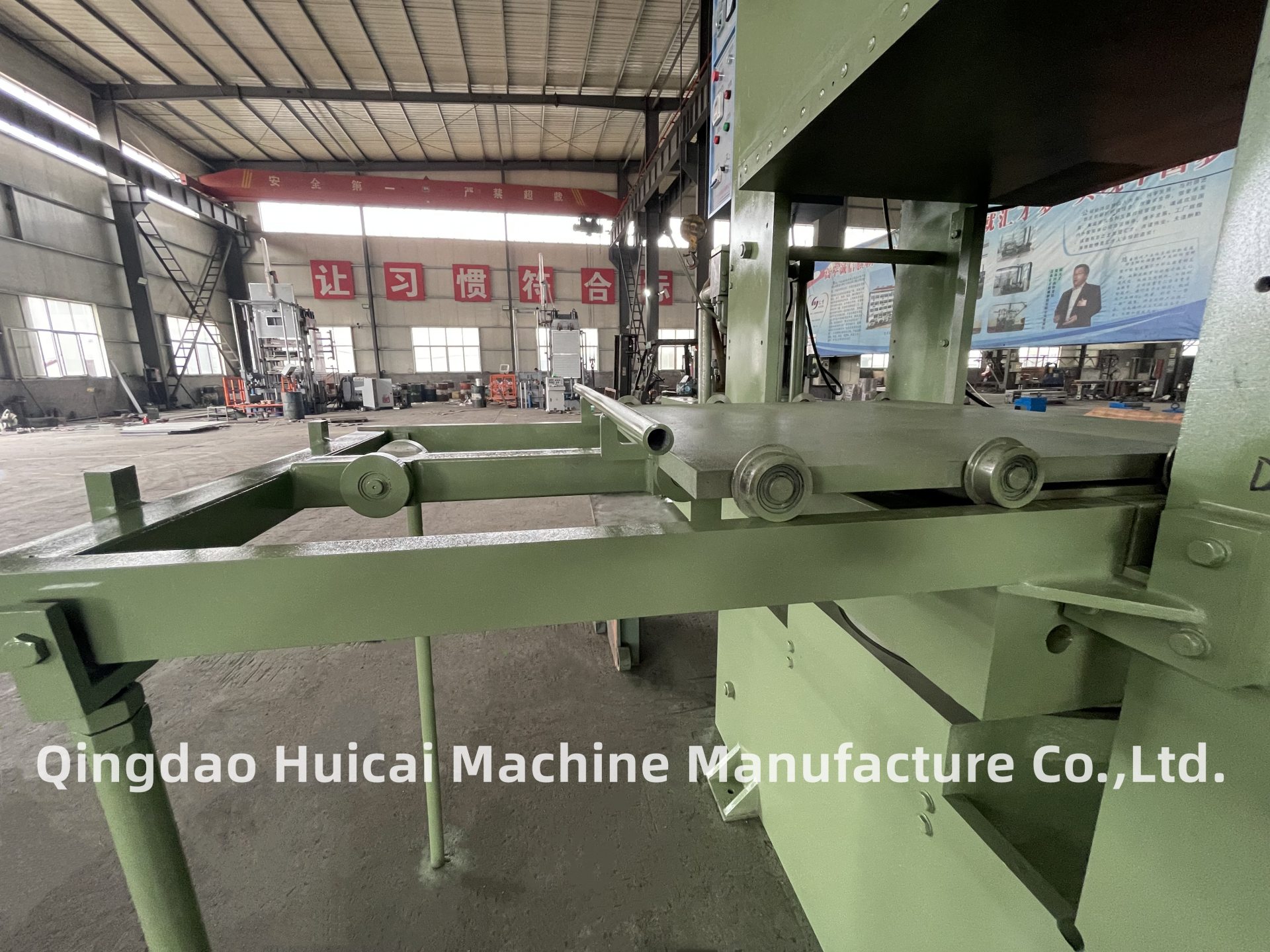 Flat Vulcanizing Press With Manual Push Pull Device Hotrubbermachine Com